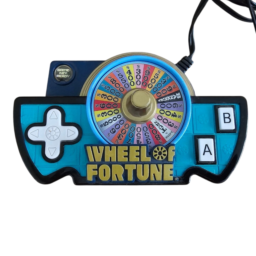 UNTESTED Vintage 2005 Wheel Of Fortune Plug N Play TV Video Game JAKKS Pacific